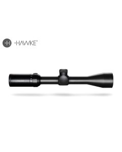 Hawke Vantage 3-9x40 Mil Dot Riflescope – shown with Mil Dot reticle and capped turrets


