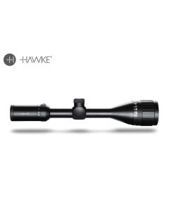 Hawke Vantage 3-9x50 AO Mil Dot Riflescope – shown with AO dial and Mil Dot reticle

