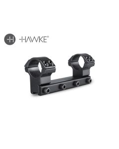 Hawke 1-Inch High Match Mount – 1 Piece 9–11mm Rail Scope Mount