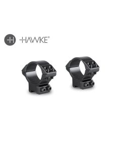 Hawke 30mm Medium Match Mount 2 Piece – Dovetail Scope Rings