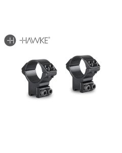 Hawke 30mm High Match Mount 2 Piece – Dovetail Rings