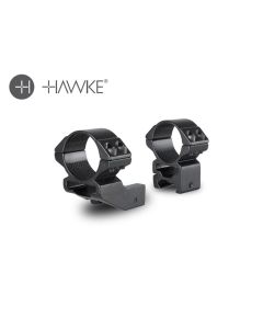 Hawke 1 inch Extension Rings 30mm High for Weaver Rail
