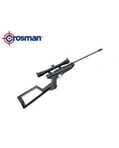 Crosman Ratcatcher 2250 XL .22 CO2 air rifle with synthetic stock and 10-shot rotary magazine


