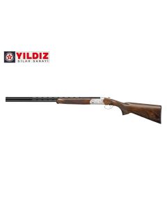 Yildiz .410 junior over and under shotgun on neutral background

