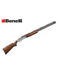 Benelli 828U Silver Over and Under Shotgun 12 Gauge

