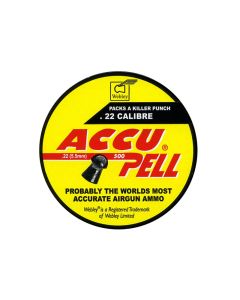 Webley Accupell .22 5.5mm pellets in tin

