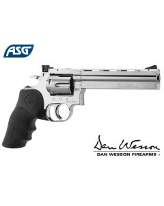 ASG Dan Wesson 715 6" Silver BB CO2 Revolver