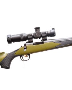 Remington 700 .243 Win bolt-action rifle with black synthetic stock

