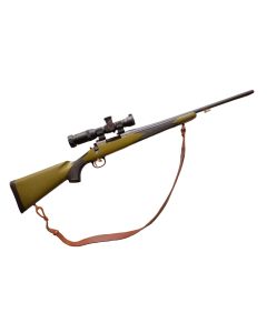 Remington 700 .243 Win bolt-action rifle with black synthetic stock

