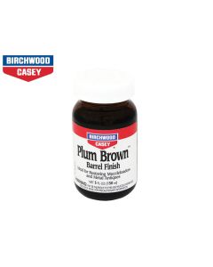 Birchwood Casey Plum Brown 5oz Glass Bottle
