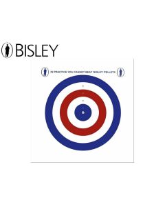 Bisley Coloured Paper Targets – 25 Pack for Shooting Practice

