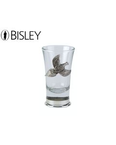 Bisley English Pewter Shot Glass – Pheasant Design

