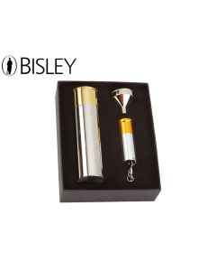 Bisley Cartridge Flask & Torch Gift Set – Shooting Gift

