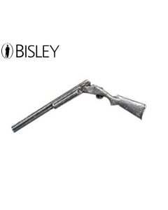Bisley Pewter Pin – Broken Shotgun Design | Shooting Accessory

