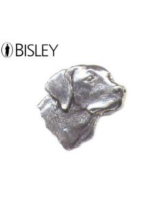 Bisley Pewter Pin - Labrador's Head