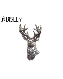 Bisley Pewter Pin – White Tailed Deer, Wildlife Accessory

