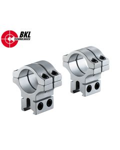 BKL 1" Double Strap Medium Dovetail Scope Mount – 2 Pc

