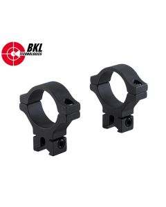 BKL 2 Piece Single Strap Medium Scope Rings – 1" Mounts

