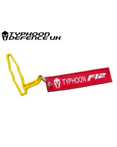 Bright Typhoon F12 breech flag inserted into shotgun action

