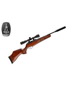 BSA Lightning SE GRT air rifle with beech stock and scope rail

