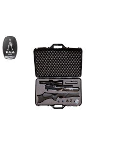 BSA R12 CLX Take-Down Carbon Edition bolt-action PCP air rifle.

