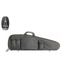 BSA Black Tactical Carbine Backpack for compact rifles

