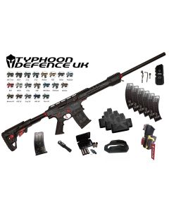 Complete Typhoon F12 Competition Package with gun, mags, case, chokes

