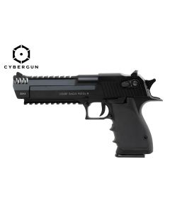 Cybergun Desert Eagle CO2 powered blowback BB pistol with metal slide and fixed sights

