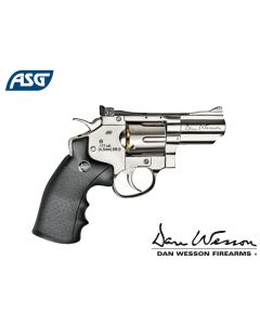 Dan Wesson ASG 2.5" Silver Ar Revolver 