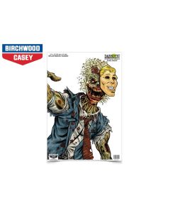 Darkotic Fine Print Zombie Splatter shooting target with detailed zombie design and splatter zones

