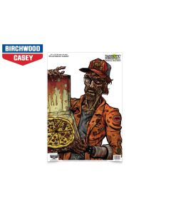 Darkotic Pizza Delivery Zombie Splatter target showing quirky zombie pizza delivery art with splatter zones

