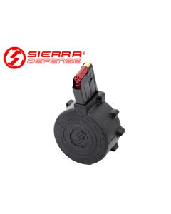 Sierra Defense 12 Gauge 20-Round Drum Magazine – Black for MKA1919 Shotguns

