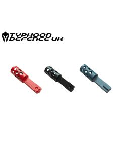 Typhoon F12 extended charging handle with knurled grip

