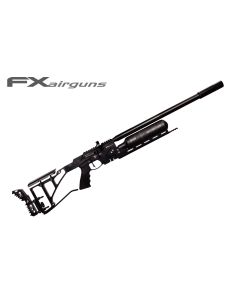 FX Crown MKII Saber Tactical PCP air rifle with tactical stock and ergonomic design

