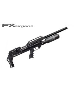 FX Maverick Black PCP air rifle with sleek black finish and ergonomic stock

