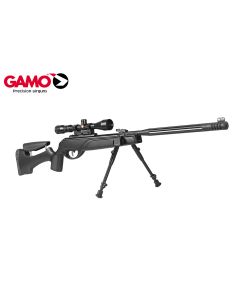 Gamo HPA MI break barrel air rifle kit with scope and accessories

