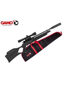Gamo Phox compact break barrel air rifle kit with scope and accessories

