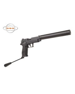 GSG Firefly .22 LR semi-auto blowback pistol with long barrel


