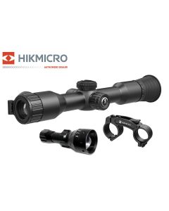 HIKMICRO Alpex 4K Lite A40E Rifle Scope Bundle
