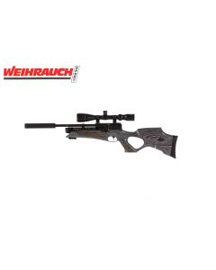 Weihrauch HW110 Karbine PCP air rifle with grey laminate stock

