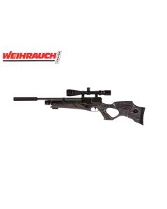 Weihrauch HW110 PCP air rifle with grey laminate thumbhole stock

