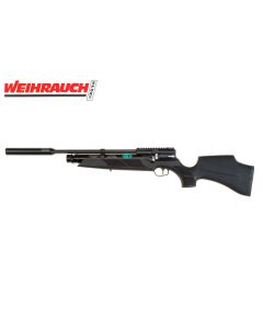 Weihrauch HW110 PCP air rifle with sidelever action and moderator

