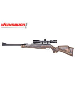 Weihrauch HW77K Special Edition underlever air rifle with unique stock

