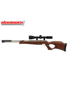 Weihrauch HW97KT Stainless underlever air rifle with thumbhole stock

