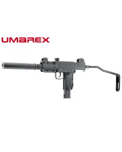 Umarex IWI Mini Uzi CO2 BB Pistol with folding stock and mock silencer

