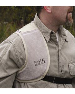 Past Men’s Field Pad in camo for shotgun recoil protection

