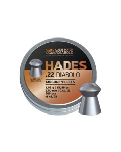 JSB Hades .22 Hollowpoint Pellets 5.5mm

