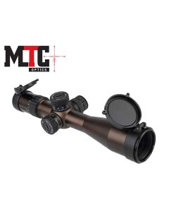 MTC Copperhead F2 Safari 4-16x44 Riflescope with tan finish and side parallax

