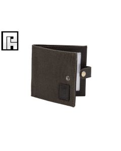 Parker Hale Alton Green Canvas Certificate Holder Wallet

