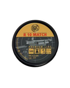 RWS R10 Match .177 Rifle Pellets 4.5mm tin for air rifles

